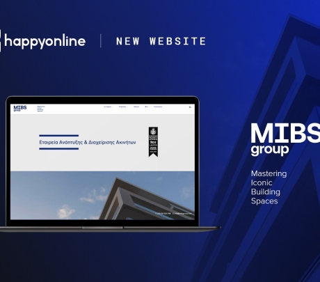 Νέο website για τον Όμιλο MIBS – σχεδιασμένο από την HappyOnline